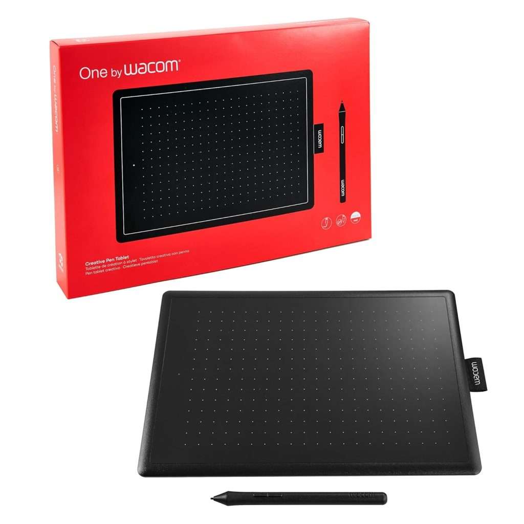 Target Drawing Tablet One by Wacom Medium – Drawing Tablet with Pen, Stylus Battery-free ...