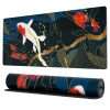 Ovenbird Extended Gaming Computer Mouse Pad, Large Gaming Mousepad for Desk, Japanese Anime Desk Pad with Cherry Blossom, Cool Desk Mat for Keyboard and Mouse, Blue, 31.5 x 11.8...