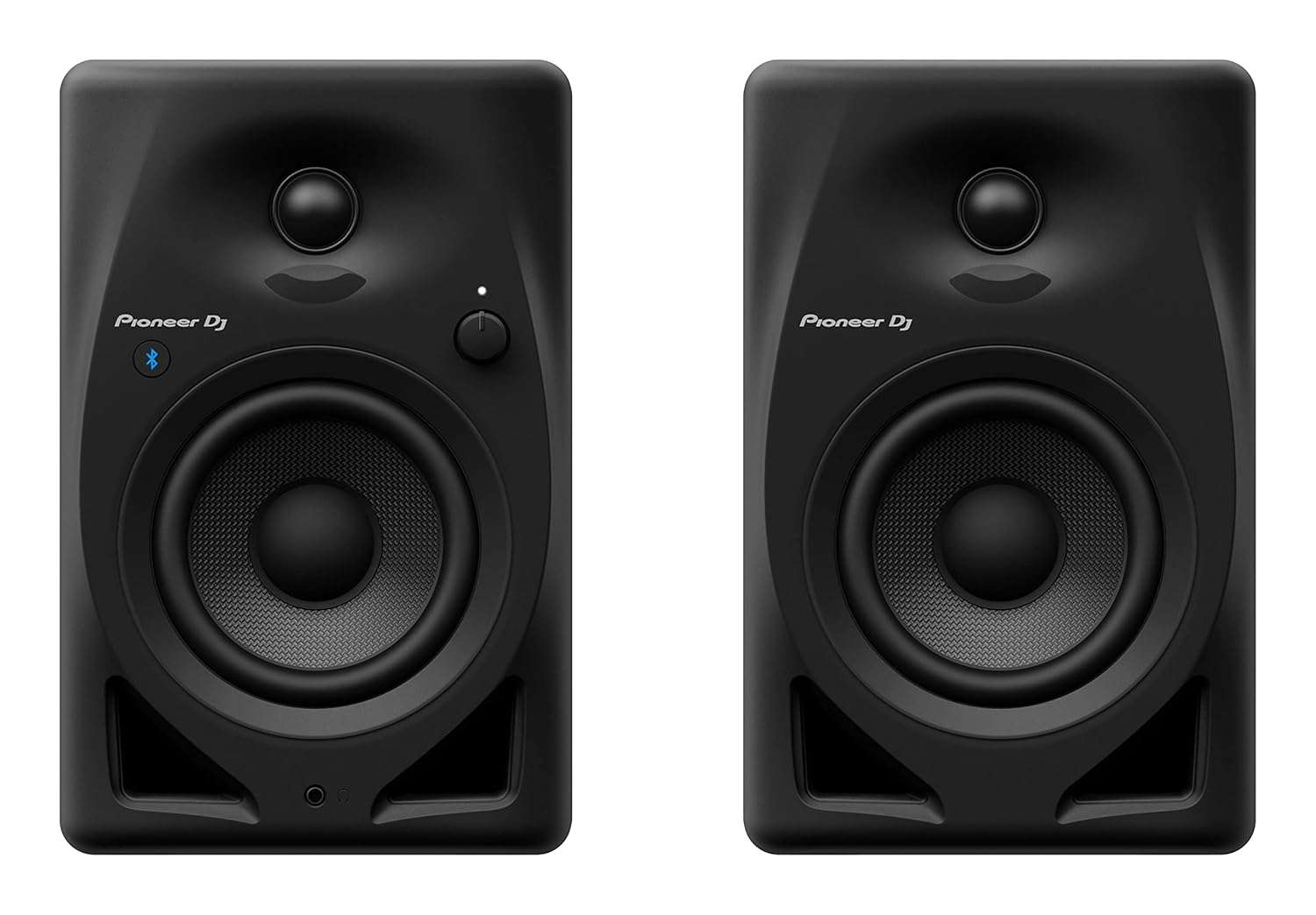 Pioneer DJ DM-40D-BT 4” Desktop Monitor System With Bluetooth Functionality Black
