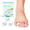 Promifun Hammer Toe Corrector for Women - Toe Straighteners for Bent Toes, Hammertoe, Crooked, Claw, Realign Bent - Toe Corrector for Men (Small Size,8 pack, White)
