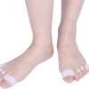 QJRGUY Separators Overlapping Gel Straightener Bunion Corrector, Toe Spacers for Hallux Valgus, Crooked Toes Yogis Dancers or Runners