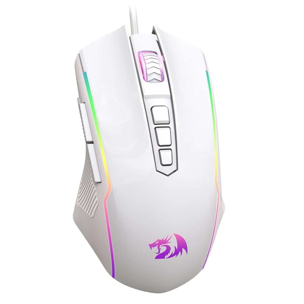 Programable Macro Mouse Redragon Gaming Mouse, RGB Gaming Mouse Wired with 9 Programmable Macro ...
