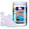 Sapphire Waves 5 in 1 Multifunction Chlorine Tablets for Hot Tubs, Spa, Swimming Pools. 1Kg Tub 50 x 20g 1