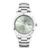 Sekonda Taylor Ladies 34mm Quartz Watch with Analogue Date Display, and Silver Stainless Steel Strap