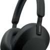 Sony WH-1000XM5 Premium Noise Cancelling Wireless Over-Ear Headphones, Bluetooth, Clear Call Quality, Hi-Res Audio, Up to 30hr Battery Life, Includes Hard Case, iOS & Android -...