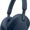 Sony WH-1000XM5 Premium Noise Cancelling Wireless Over-Ear Headphones, Bluetooth, Clear Call Quality, Hi-Res Audio, Up to 30hr Battery Life, Includes Hard Case, iOS & Android -...