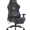 Submi Gaming Chair, Gaming Chair for Adults, Ergonomic Computer Chair with Lumbar Support and Footrest, High Back PC Gamer Chair, Fabric Office Chair, 165°Recliner, Home, Comfy,...