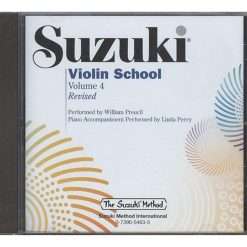 Suzuki Violin School 4 CD (The Suzuki Method Core Materials)