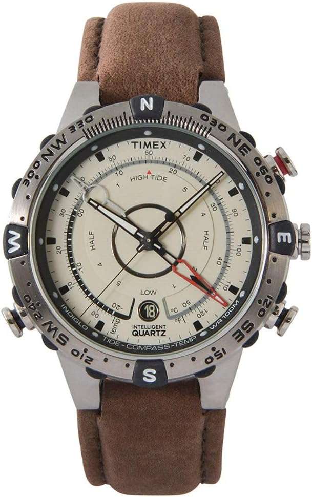 Timex Intelligent Quartz Men's Tide-Temp-Compass 45 mm Watch