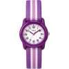 Timex TIME Machines 29mm Blue/Yellow Stripe Elastic Fabric Kids Watch