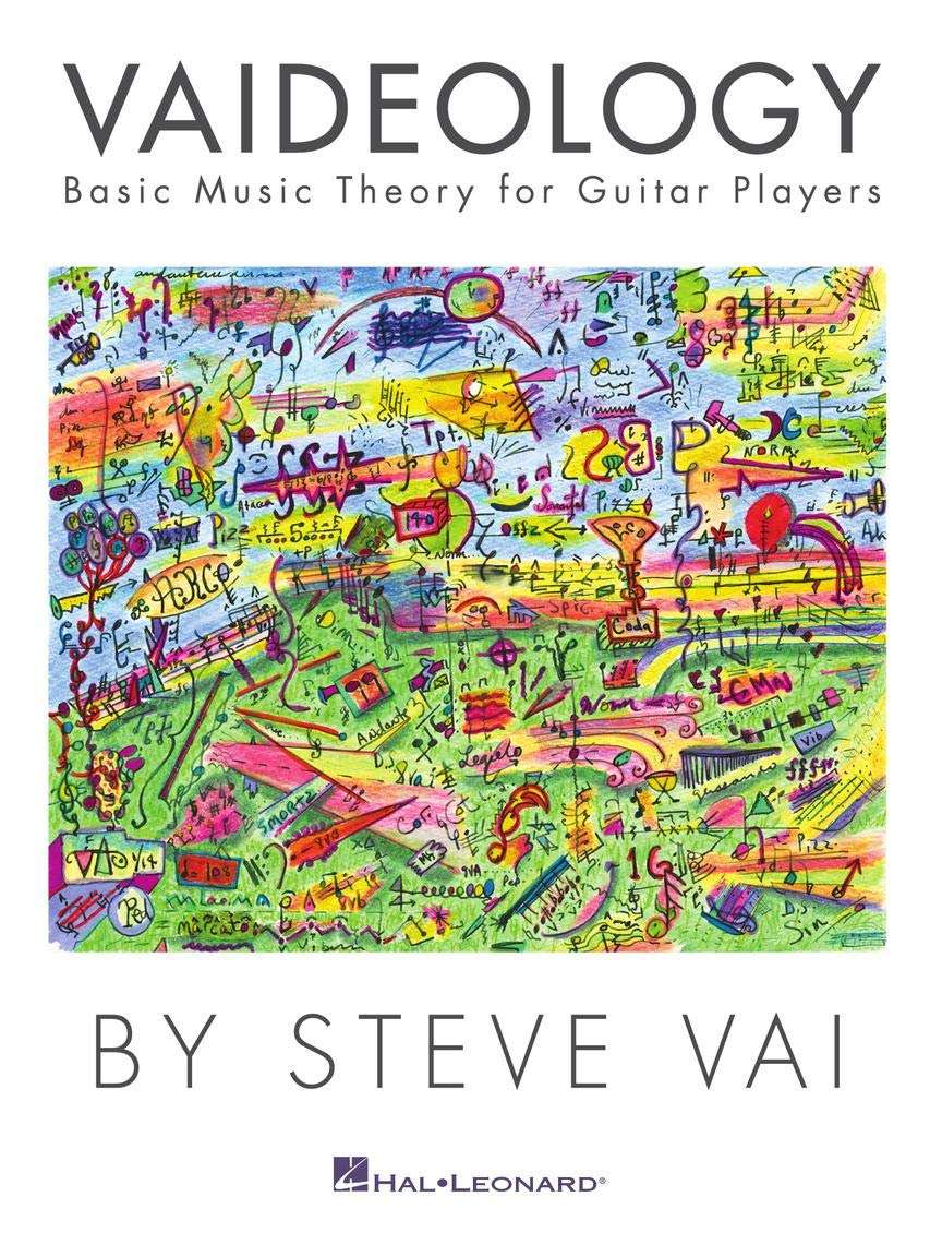 Vaideology: Basic Music Theory for Guitar Players | Guitar Instruction by Steve Vai | Includes Practical Exercises, Scales, and Diagrams | Full-Color Guitar Educational Songbook