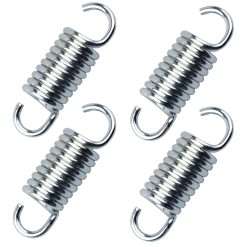 Valorup 2 Inch 10 Turn Extension Springs, Sofa Bed Replacement Parts, Recliner Springs, Replacement Furniture Mechanism Extension Tension Springs, 4-Pack