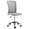 Vinsetto Office Chair, Armless Desk Chair, Adjustable Computer Swivel Chair with Rolling Wheels and Mesh Back for Home Work Study, Grey