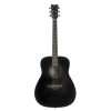 Yamaha FG800 the iconic beginner's acoustic guitar with an authentic sound for adults and teenagers, 4/4 wooden guitar in black