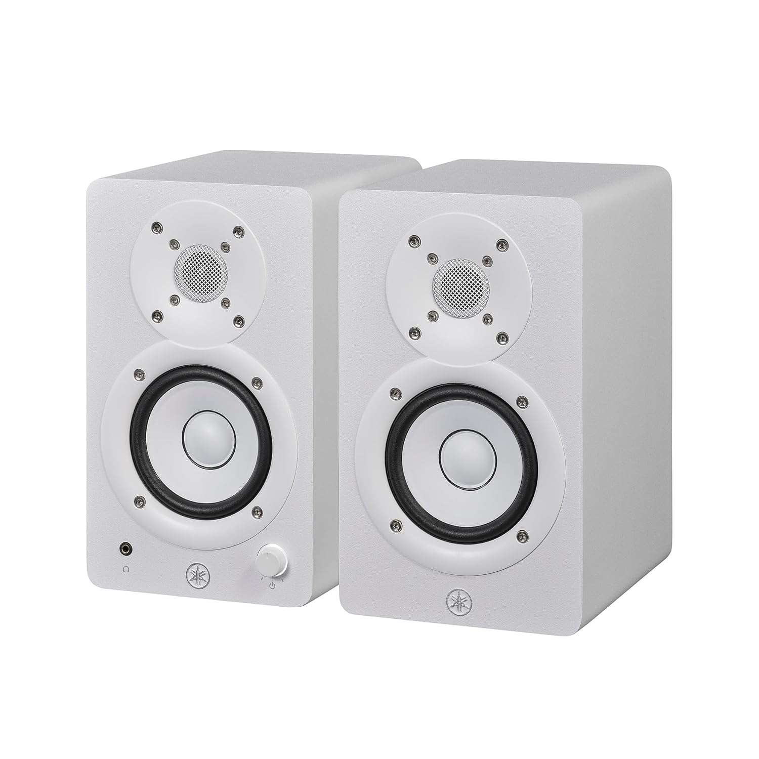 Yamaha HS3 Studio Monitors – Active Speakers, Pair of Compact 2-Way Powered Speakers, Bass-Reflex 3.5" 52W, Flat Frequency Response, Advanced Room Control, Music Production and...