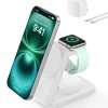 Belkin UltraCharge Magnetic Wireless Charger 25W, 3-in-1 Qi2.2 Certified MagSafe Compatible Fast Charger, Charging Station for iPhone 17, Air, Apple Watch, AirPods, Pixelsnap...