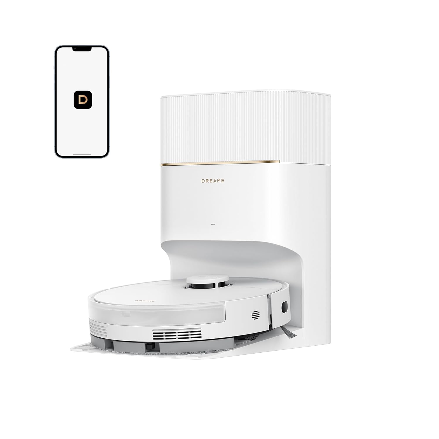 DREAME D20 Pro Plus Robot Vacuum Cleaner White