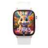 ICE-WATCH - ICE smart junior 3.0 Find My Pink White - Girl's geolocatable smartwatch with silicon strap - 024549 (1.75 inches)