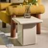 Lacey Side Table — Ecru Natural