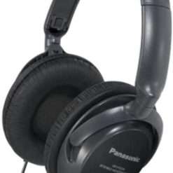 Panasonic RP-HT225E-K Advanced Monitor Headphones-​Immersive XBS Bass,DJ-Style Single-Side Monitoring,Inline Volume Control,Frequency Response 18Hz-22kHz,Comfortable Over-Ear...