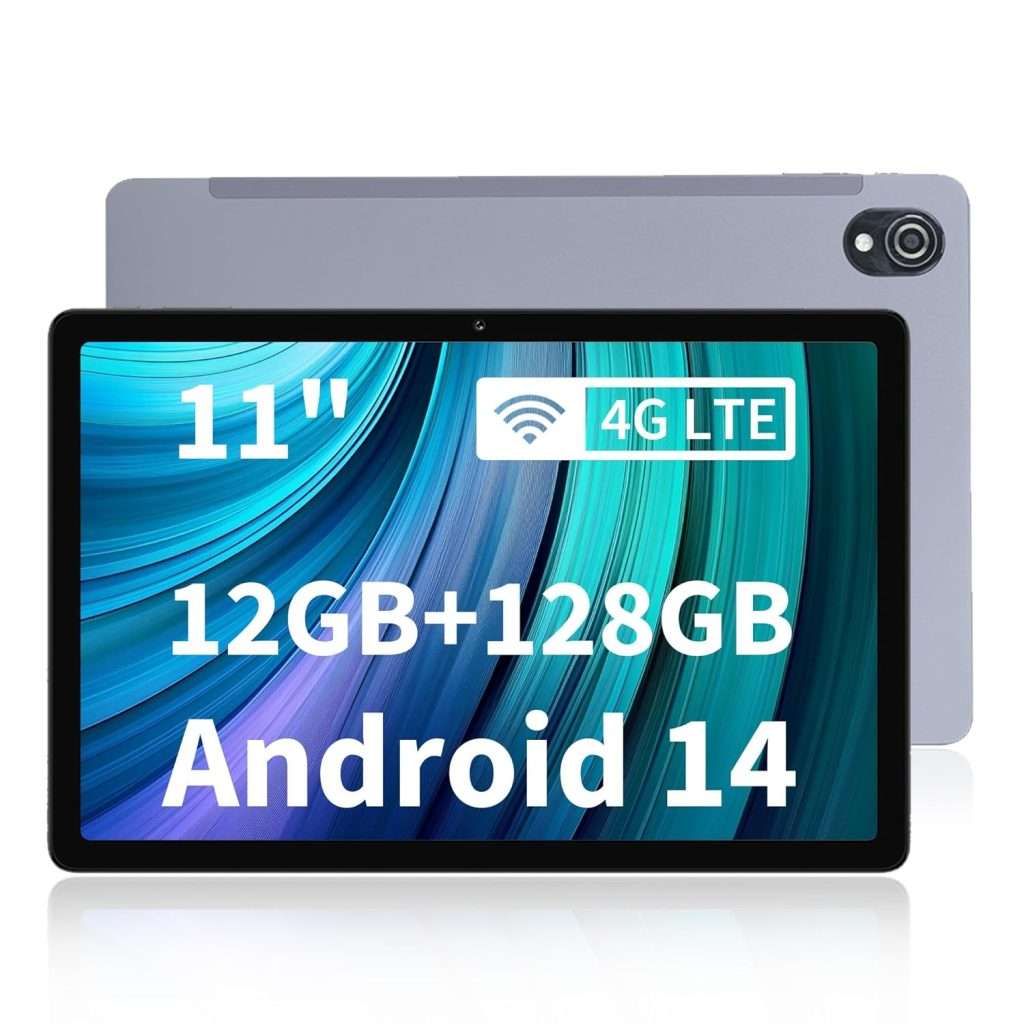 Veidoo 11‘’ Android 14 Tablet with Octa-Core Processor 12 (6+6) GB RAM ...