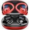 Wireless Earbuds Sport, 3D-Stereo Bluetooth 5.4 Headphones Deep Bass Ear Buds, 4 ENC Noise Cancelling Mic Earphones, 50+Hrs USB-C IP-X7 Waterproof Headset Running Workout Gym...