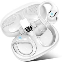 Wireless Earbuds Sport, 75Hrs 3D-Stereo Bluetooth 5.4 Headphones in Ear, Deep Bass Ear Buds, 4 ENC Noise Cancelling Mic Earphones, USB-C IP-X7 Waterproof Headset Running Workout...