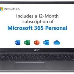 Acer Aspire 3 17.3in 4GB 128GB Laptop + Microsoft 365 Bundle