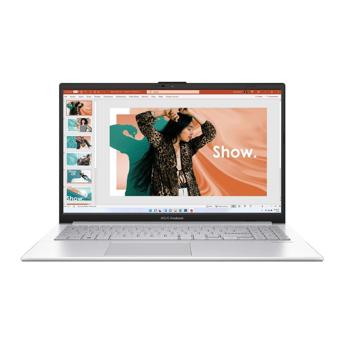 ASUS Vivobook Go 15 15.6in R3 8GB 128GB Laptop - Silver