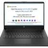 HP 14s-dq0007na 14in N4120 4GB 64GB Laptop - Black
