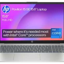 HP Pavilion 15 SE 15.6in i7 16GB 512GB Laptop - Silver