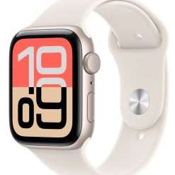 Apple Watch SE 3 GPS 44mm Aluminium Starlight Sport Band M/L