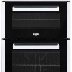 Bush BETAW50W 50cm Double Oven Electric Cooker - White