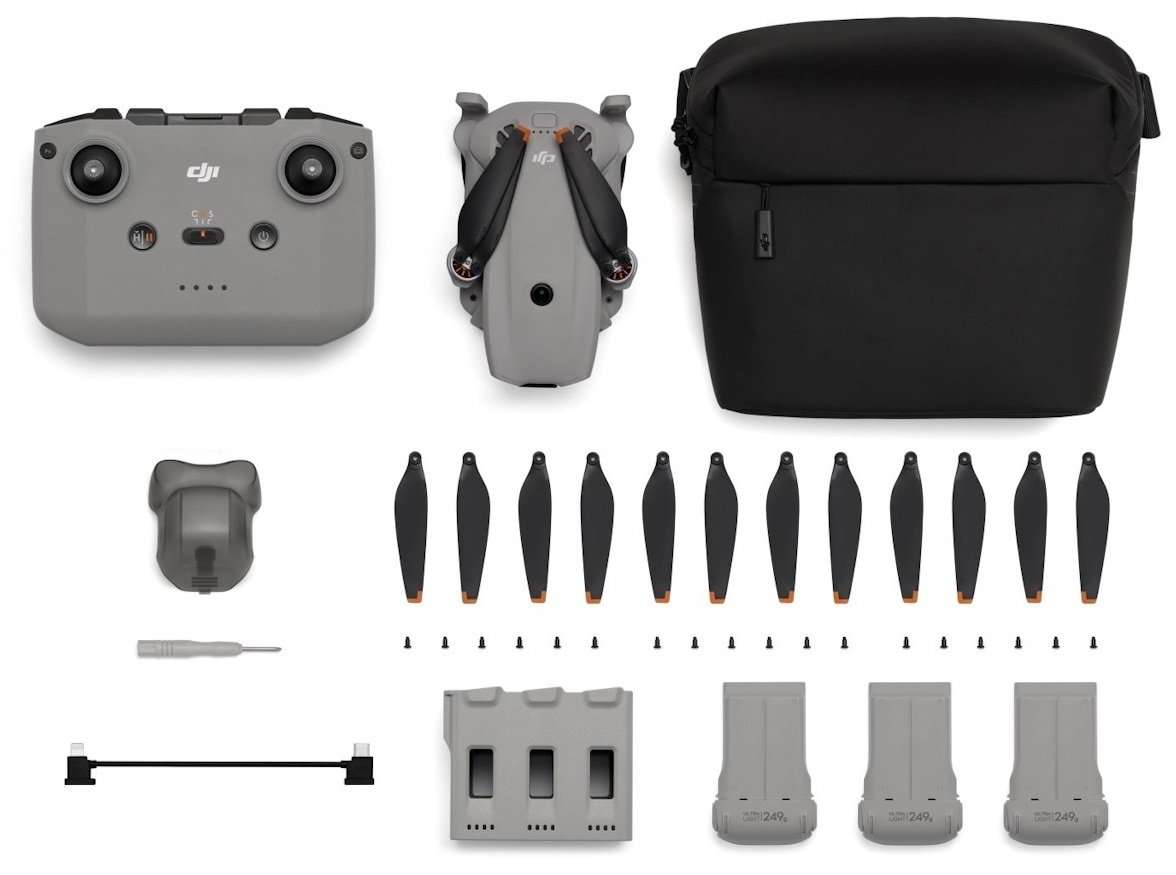 DJI Lito X1 Fly More 33MP Camera Drone Combo with DJI RC2 - Grey