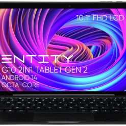 Entity Tab G10 Gen 2 10.1in 32GB Wi-Fi 2 in 1 Tablet - Black