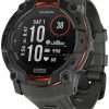Garmin Instinct 3 Solar 50mm Smart Watch - Charcoal