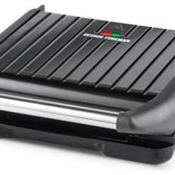 George Foreman Entertaining Large Steel Health Grill 25052