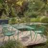 Habitat x Scion 4 Seater Metal Patio Set - Green