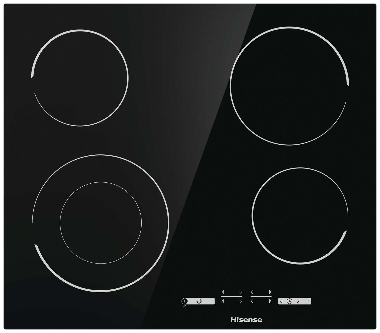 Hisense E6432C Electric Ceramic Hob - Black
