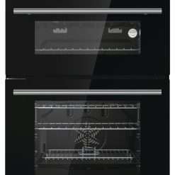 Hisense HDE3211BBUK 60cm Double Oven Electric Cooker -Black