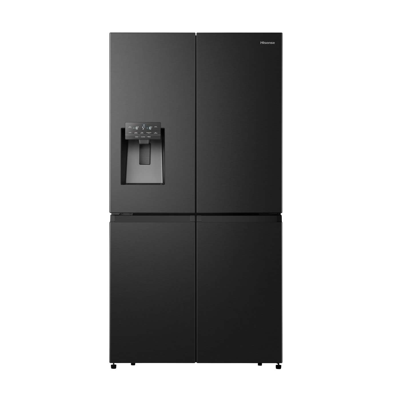 Hisense PureFlat RQ760N4SBFE American Fridge Freezer - Black
