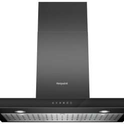 Hotpoint PHBS9.8CLTDK/1 Wall Mounted Cooker Hood - Black