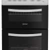 Indesit ITG5GMW 50cm Twin Cavity Gas Cooker - White