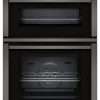 Neff U1ACE2AG3B Built In Double Electric Oven - Graphite