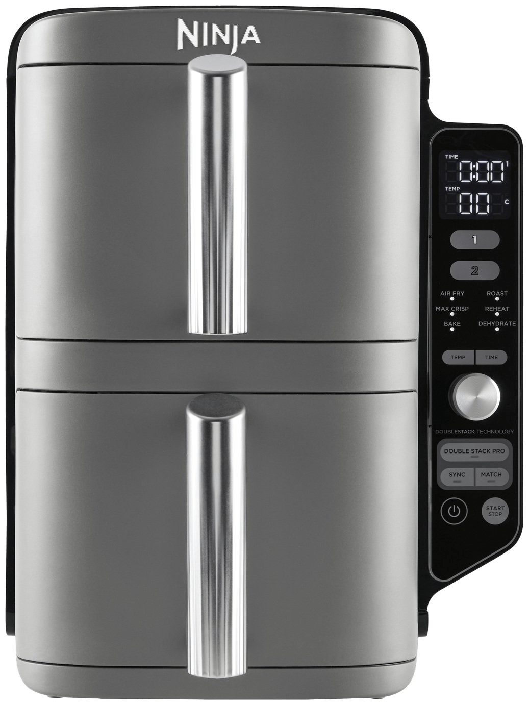 Ninja Double Stack XL SL400UK 9.5L Air Fryer - Grey