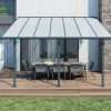 Palram – Canopia Sierra 3 x 4.25m Patio Cover - Grey Clear