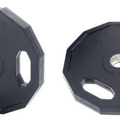 Pro Fitness Olympic Rubber Weight Plates 2 x 15kg