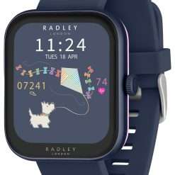 Radley Series 32 Navy Silicone Strap Smart Watch