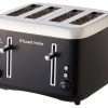 Russell Hobbs 27740 Addison 4 Slice Toaster - Matte Black