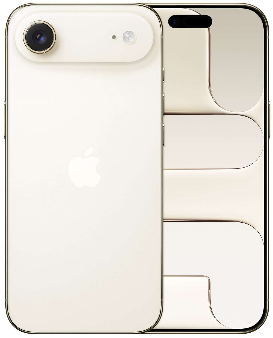 SIM Free iPhone Air 5G 512GB AI Mobile Phone - Light Gold